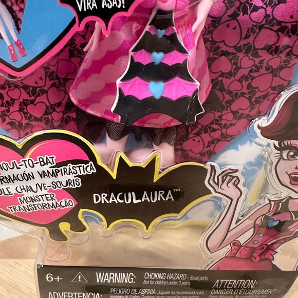 Nwt Monster High Draculaura Ghoul to Bat 2015 - Picture 6 of 8